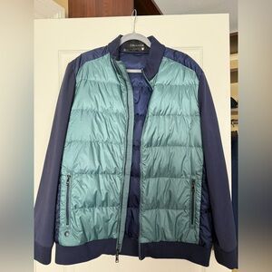 Greyson Men's Cody Sport Hybrid Jacket - Teal and Navy